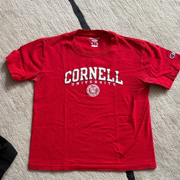 Champion Kids Red Cornell University T-Shirt - Picture 1 of 5
